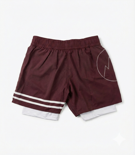 Short New Era Maroon