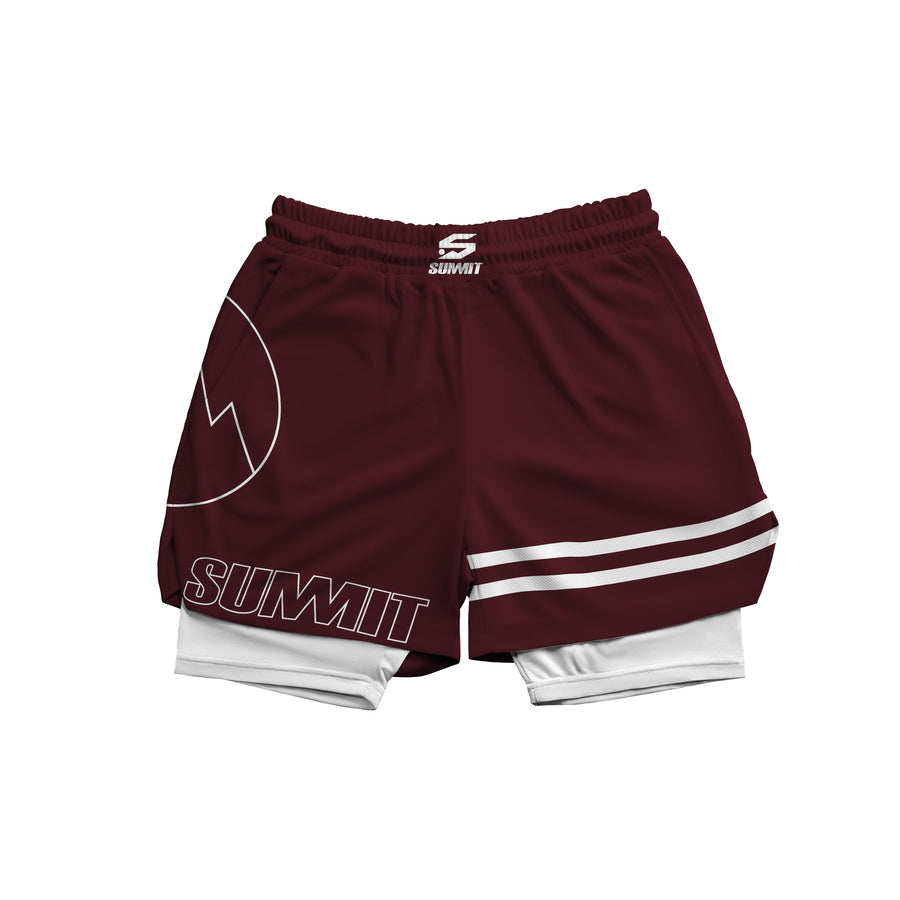 Short New Era Maroon