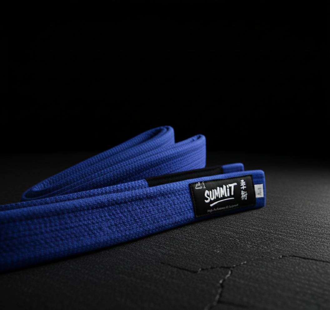 Cinturón BJJ Pearl Weave Azul