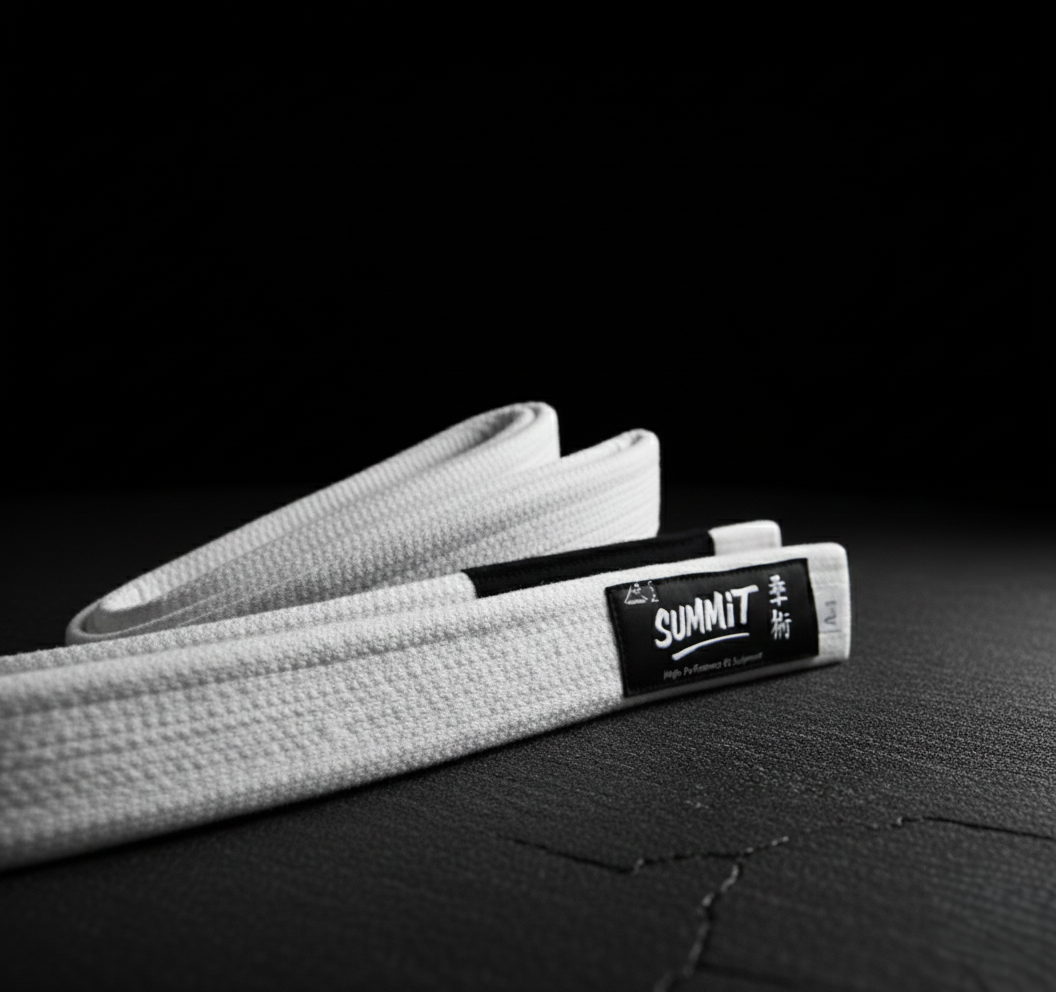 Cinturón BJJ Pearl Weave Blanco