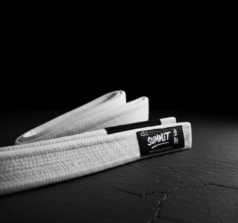 Cinturón BJJ Pearl Weave Blanco