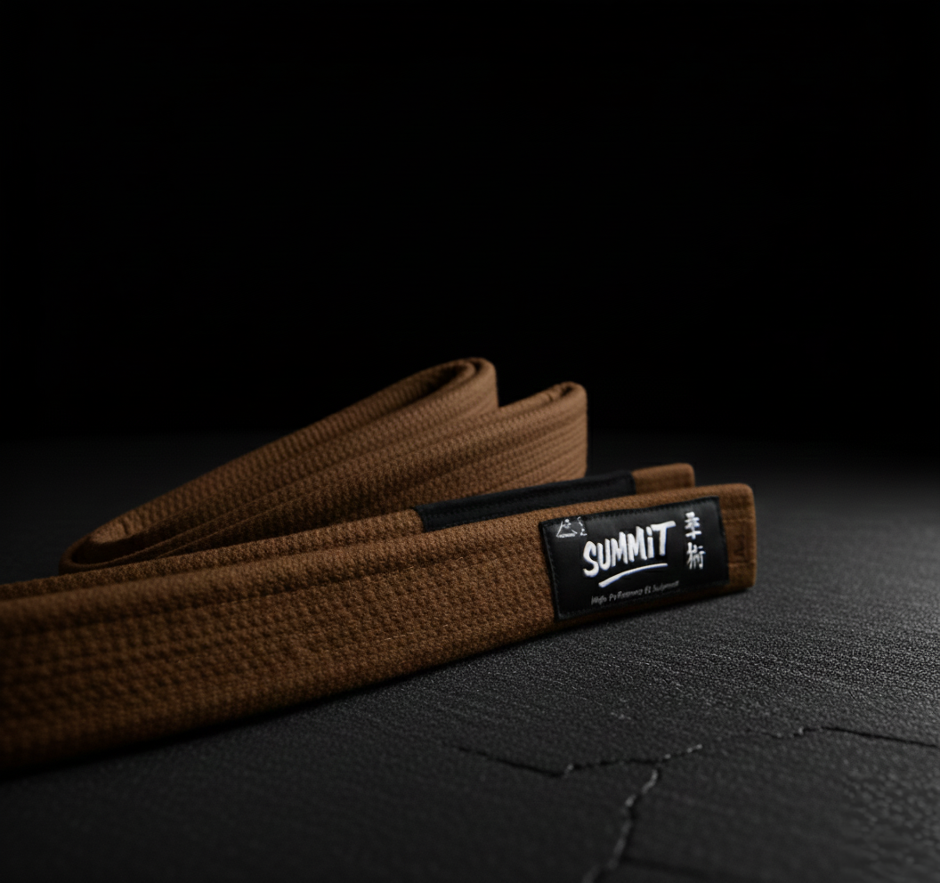 Cinturón BJJ Pearl Weave Marrón